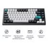 Tastiera meccanica Keychron Q1 Max 75% con Banana Switches, Carbon Black