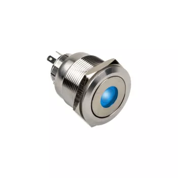 Interruttore/pulsante antivandalo DimasTech 25 mm Silverline Dot RGB PD212