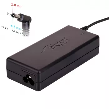 Alimentatore per notebook Akyga AK-ND-53 19,5 V / 4,62 A, 90 W, connettore 4,5 x 3,0 mm con pin, per Dell