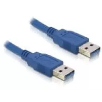 Cavo USB DeLOCK USB 3.0-A connettore/connettore 2m blu