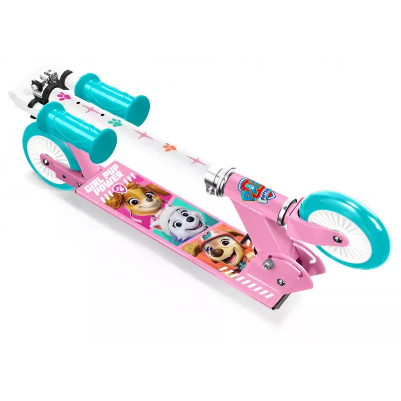 Monopattino 2 ruote Pulio Paw Patrol rosa Stamp