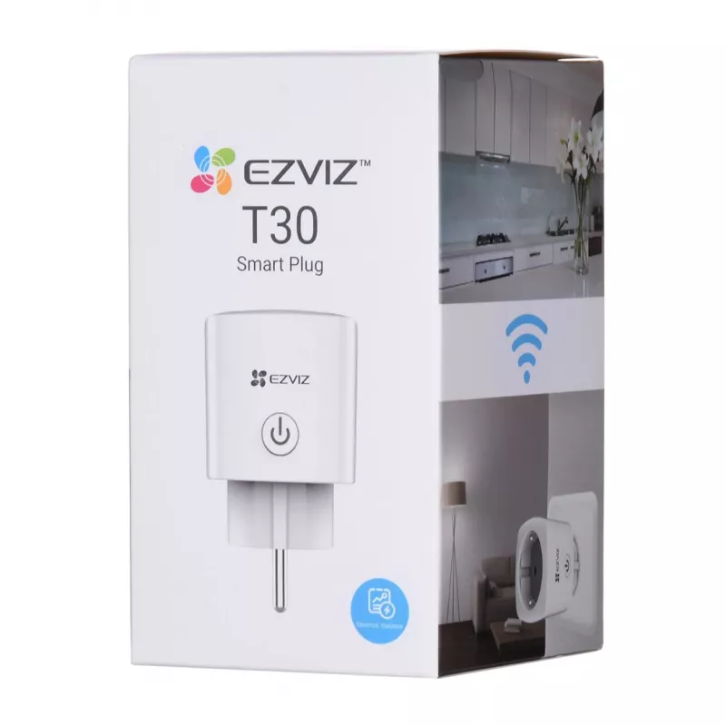 Presa intelligente EZVIZ T30-10B-EU 1600 W Bianco
