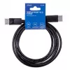 Cavo DisplayPort SAVIO CL-136, DisplayPort maschio-maschio, 2 m, DP 1.2, contatti dorati, nero