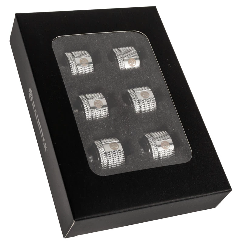 RAIJINTEK PELIAS SILVER D141806 — set con 6 pale per ventola di raffreddamento argento/accessori