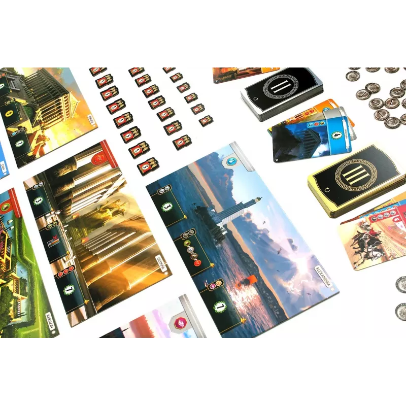 Gioco da tavolo 7 WONDERS OF THE WORLD (VERSIONE POLACCA)