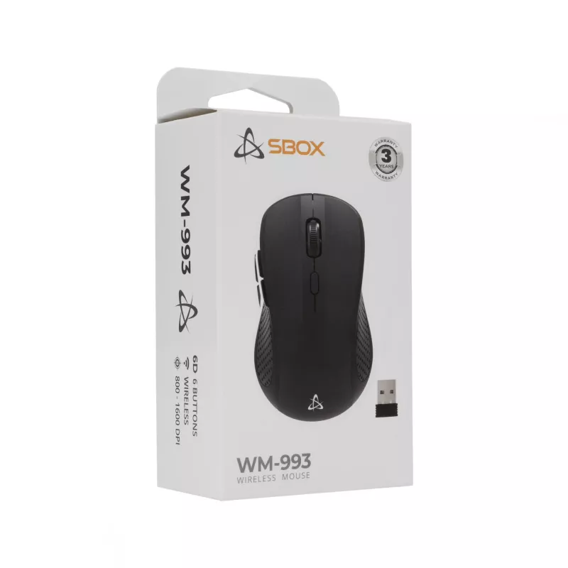 Mouse wireless SBOX WM-993 USB Type-A