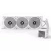 Dissipatore a liquido per CPU All-in-One Sharkoon S100 ARGB bianco – radiatore da 360 mm, effetto Infinity Mirror