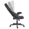 Sedia da gaming Deltaco DC130 Soft Woven Mesh nera (GAM-180)