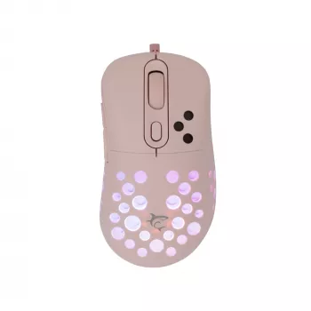 Mouse White Shark GM-5013 Azrael rosa USB