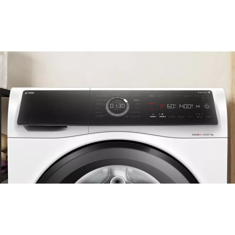 Bosch WNC254A0SN Lavasciuga 10,5 kg / 6 kg 1400 giri/min
