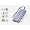 Hub UNITEK uHUB S7 USB 3.2 Gen 1 Type-C grigio