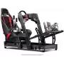 Next Level Racing – Cockpit simulatore F-GT Elite Formula & GT profilo in alluminio – versione con montaggio laterale e frontale (396039)