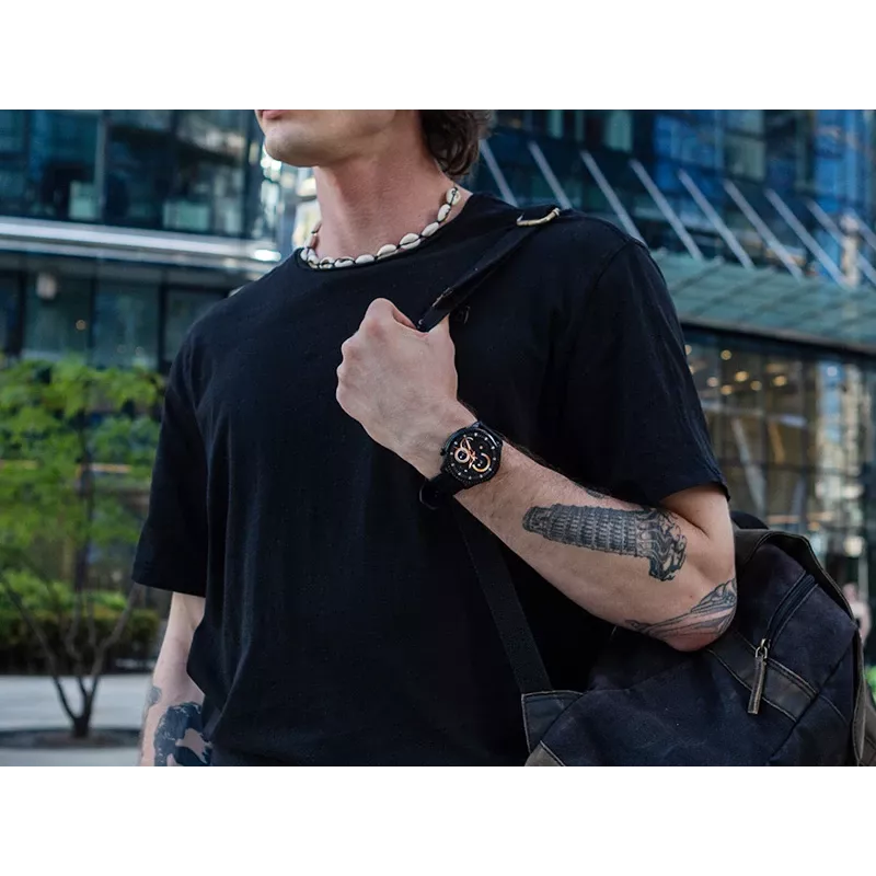 Smartwatch TRACER SM7 Shadow con Bluetooth e cardiofrequenzimetro