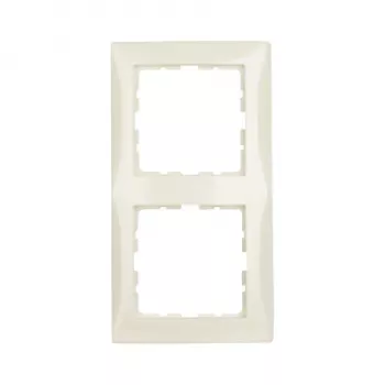 Placca a parete/copriinterruttore berker 10128982, plastica bianca, senza viti, confezione singola