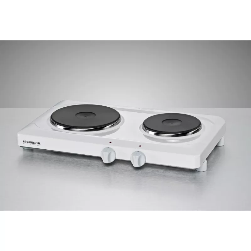 Piastra a induzione Rommelsbacher THS 2590, 2 zone, manopola