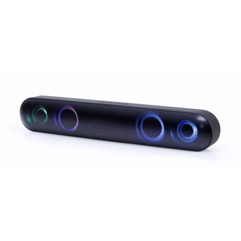Gembird SPKBT-BAR400L soundbar nero 2.0 canali 10 W