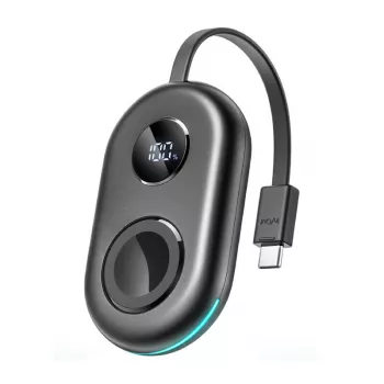 Caricabatterie a induzione wireless Joyroom JR-W09 3W con cavo USB-C per Apple Watch, nero