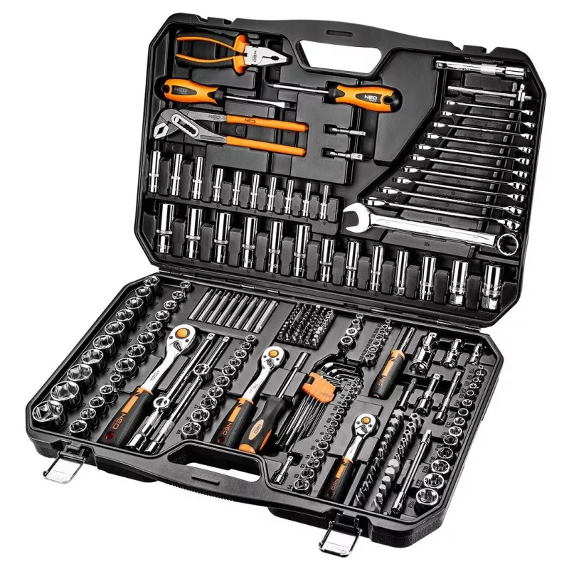 Neo 10-078 set di utensili da meccanico 233 pezzi