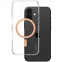 PanzerGlass CARE Urban Combat custodia trasparente con MagSafe Peachy iPhone 16