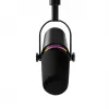 Shure MV7+-K - Microfono per parlato e canto con connessione XLR/USB-C, nero