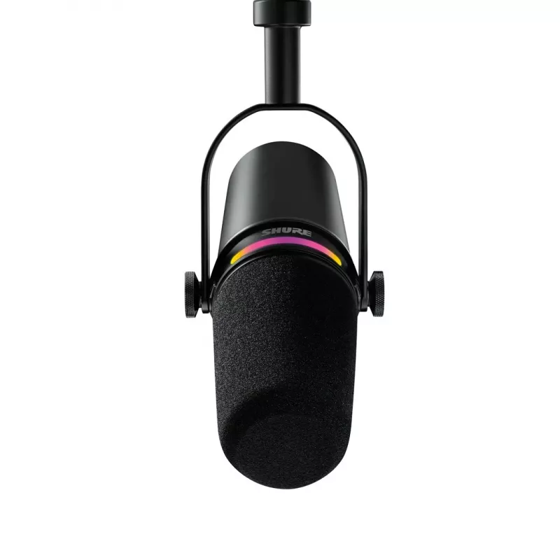 Shure MV7+-K - Microfono per parlato e canto con connessione XLR/USB-C, nero