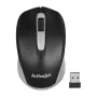 Mouse wireless ActiveJet AMY-313, ricevitore RF nano, ottico 1200 DPI, ambidestro, 3 tasti, batteria AA