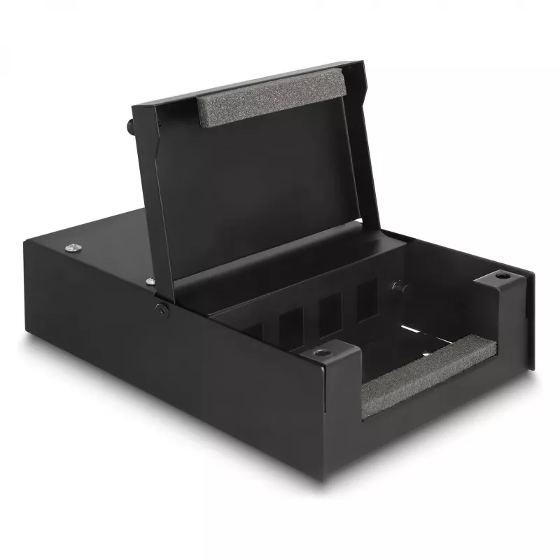 Scatola di distribuzione DeLOCK 66235 4 porte metallo nero