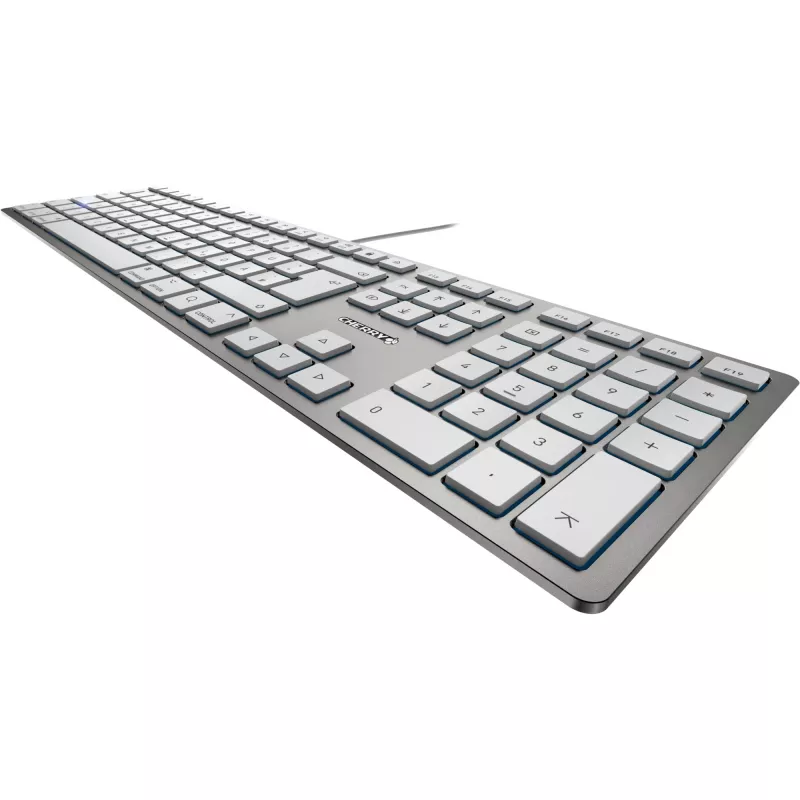 CHERRY KC 6000 tastiera sottile FOR MAC ufficio USB QWERTZ tedesca argento