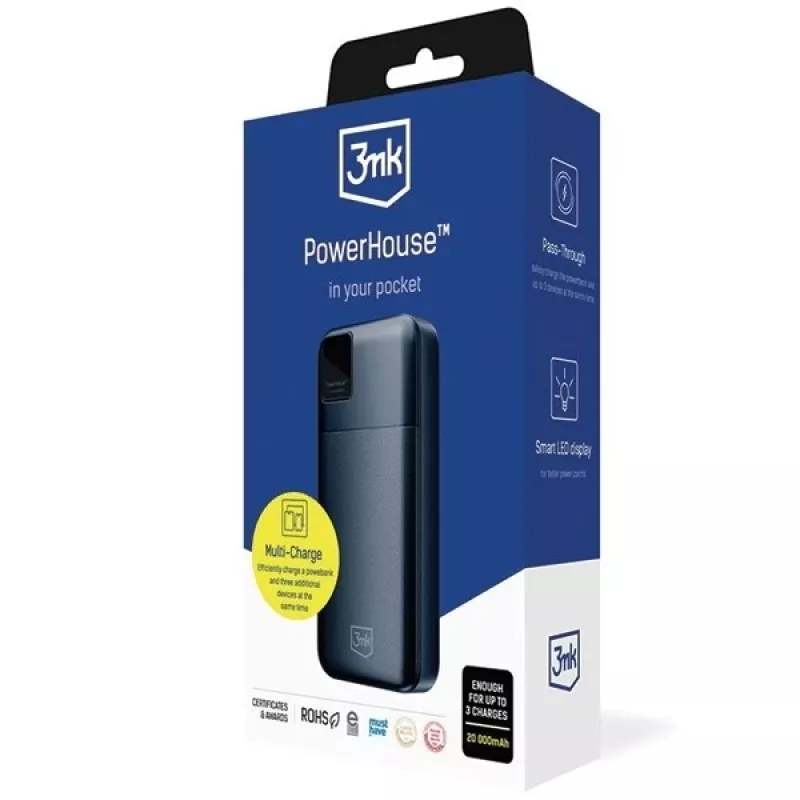 Powerbank portatile 3MK PowerHouse 20.000 mAh