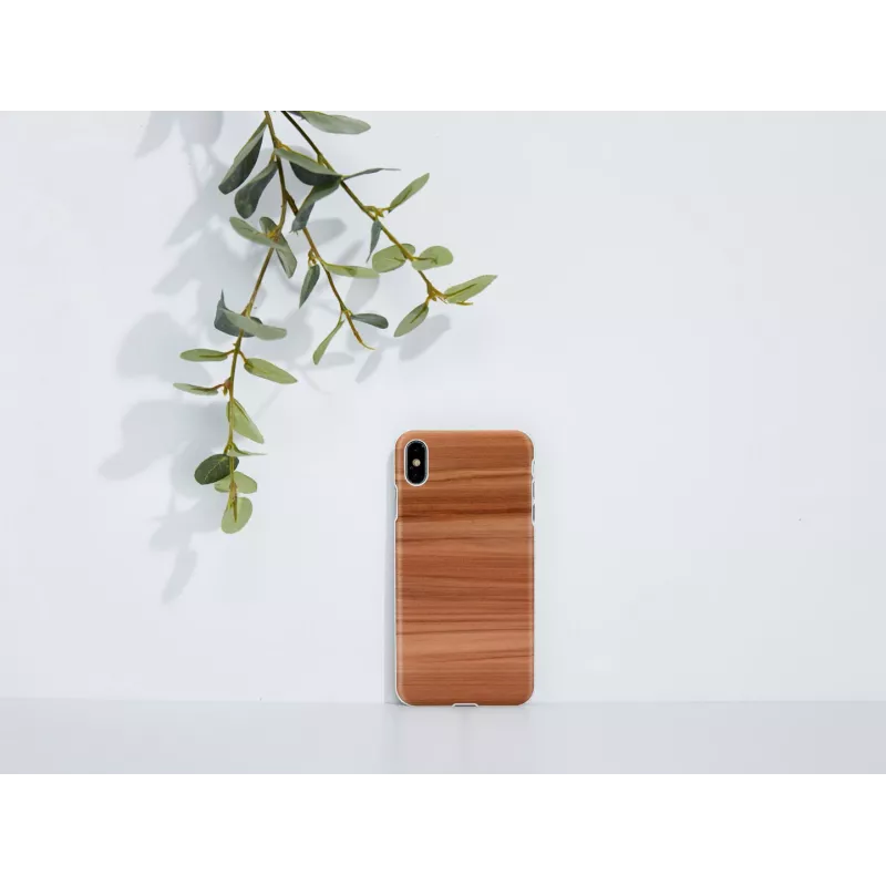 Custodia per smartphone man and wood per iPhone XS Max – Cappuccino White