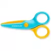 Forbici Staedtler Noris Junior taglio dritto blu giallo 100 mm