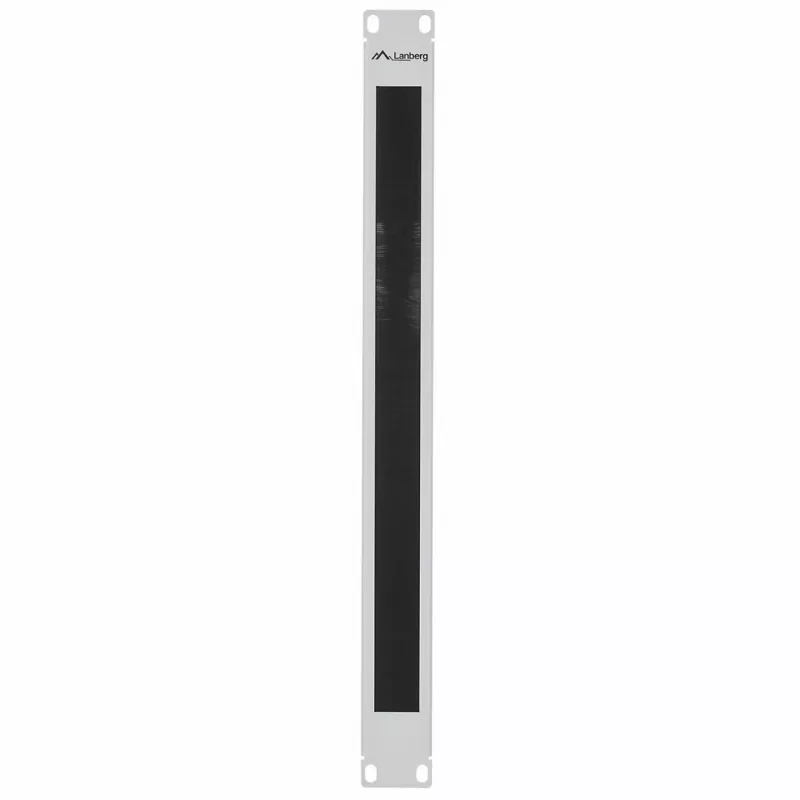Pannello a spazzole LANBERG AK-1101-S 1U 19 pollici 482,6×44,2×8,5 mm grigio