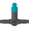 Gocciolatore per irrigazione Gardena 13317-20 2 l/h nero montaggio in linea