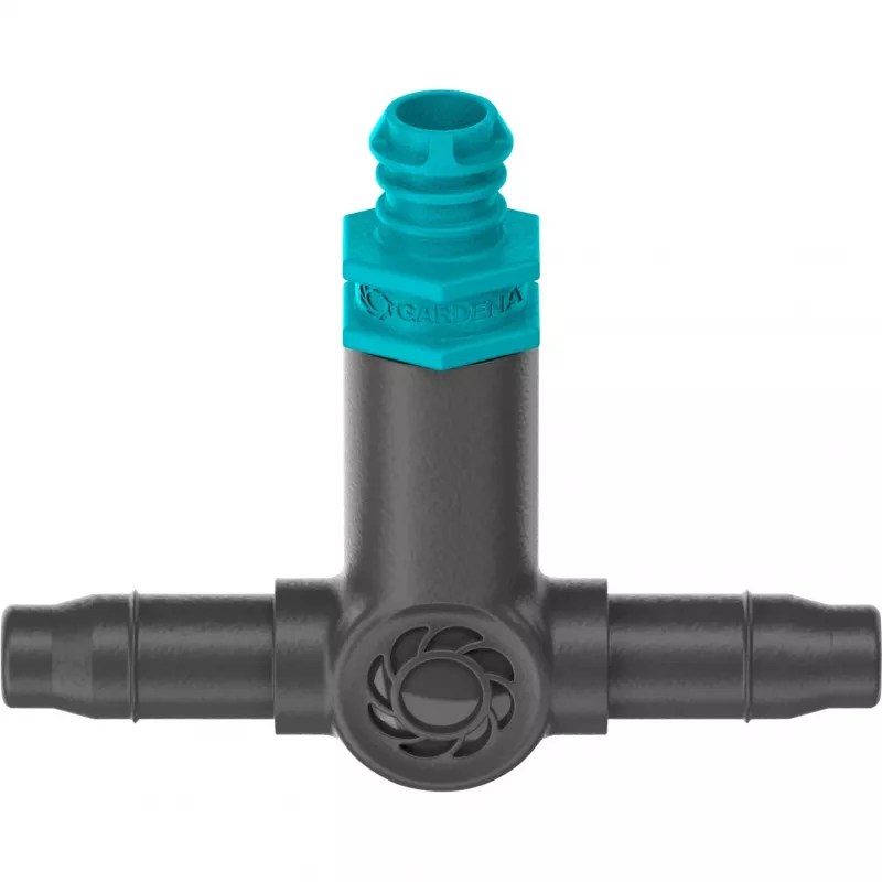 Gocciolatore per irrigazione Gardena 13317-20 2 l/h nero montaggio in linea