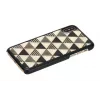 iKins Pyramid custodia per iPhone XS/X, nera, K1623J