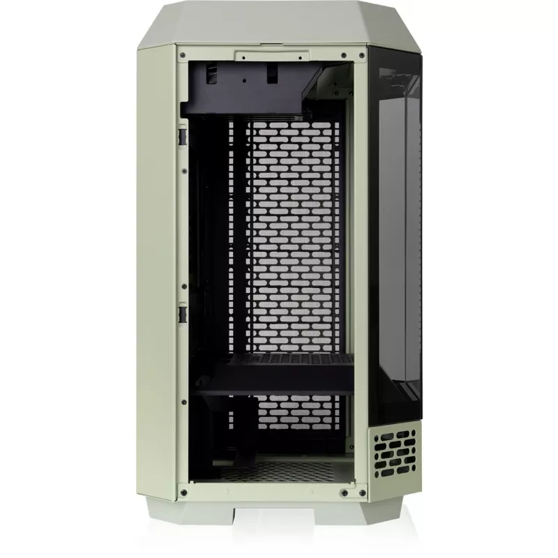 The Tower 250, case tower verde chiaro, vetro temperato