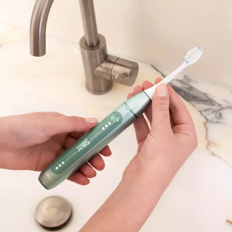 Spazzolino elettrico Silk'n SonicYou verde menta