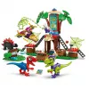 LEGO MARVEL 11200 Battaglia di Spidey e Goblin nel quartier generale della casa sull'albero con raptor