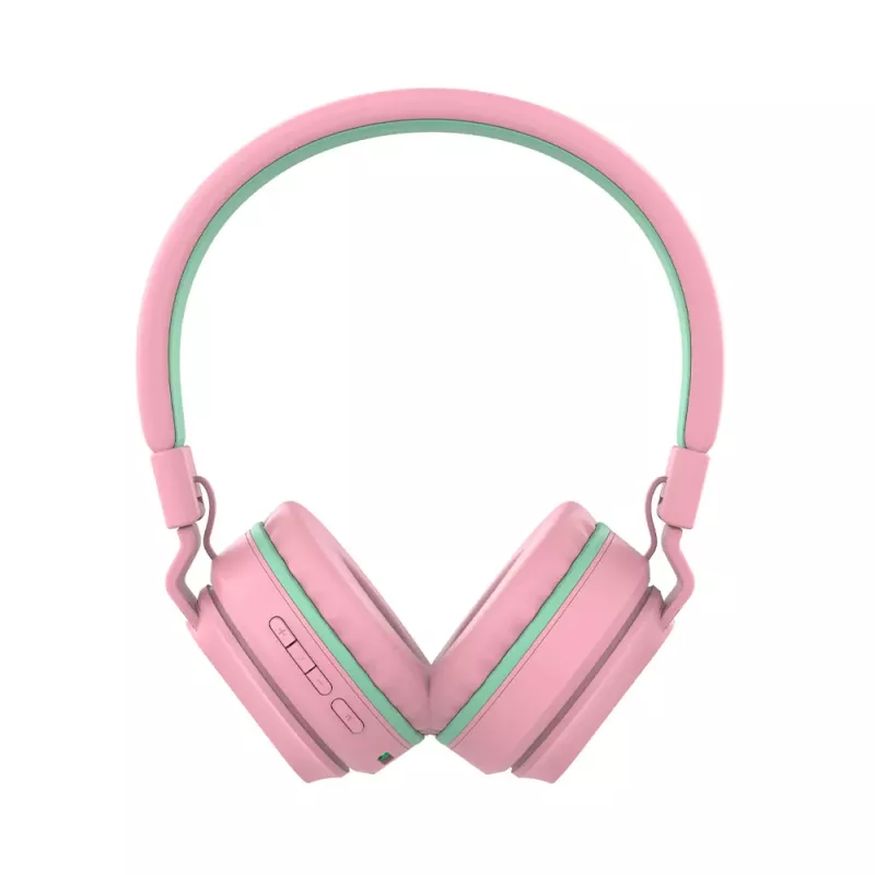 Cuffie Tellur Buddy Bluetooth over-ear rosa