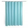 Tenda doccia Beldray LA035655FAS design waffle blu, tenda doccia in tessuto 180x180 cm