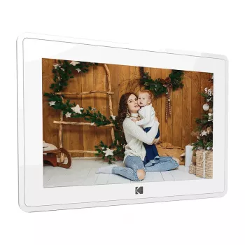Cornice digitale Kodak RCF-106 10 pollici bianca — display 10 pollici, cornice per presentazione digitale