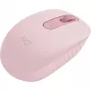 Logitech M196 - mouse - per destrorsi e mancini - ottico - 3 tasti - wireless - Bluetooth - rosé (910-007461)