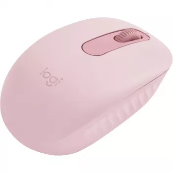 Logitech M196 - mouse - per destrorsi e mancini - ottico - 3 tasti - wireless - Bluetooth - rosé (910-007461)