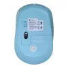 Natec Stork NMY-2001 mouse ottico wireless, 1600 DPI, ricevitore USB, blu