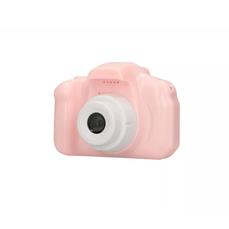 Fotocamera digitale per bambini Extralink H20 rosa 1080P 30fps schermo 2,0