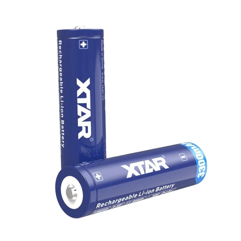 Batteria 18650 3,6V Li-ion 3300 mAh con protezione
