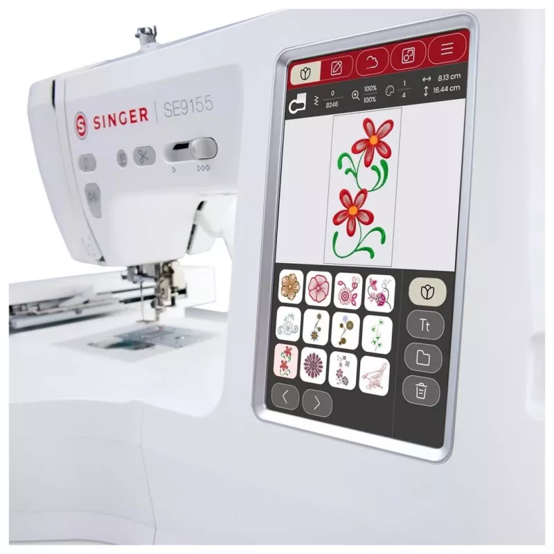 SINGER taglia-cuci SE9155 corrente elettrica bianco