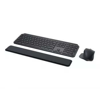 Logitech MX Keys combo for Business Gen 2 tastiera mouse inclusi ufficio RF Wireless + Bluetooth AZERTY francese grafite