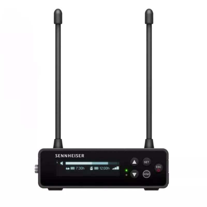 Sennheiser EW-DP 835 SET (R4-9) - set per videocamera con trasmettitore miniaturizzato e microfono a mano con capsula MMD 835, 552-608 MHz