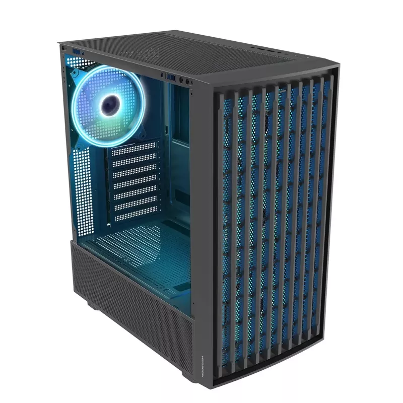 Case per PC MODECOM BREEZE ARGB Flow MIDI USB 3.0 X 2 USB-C